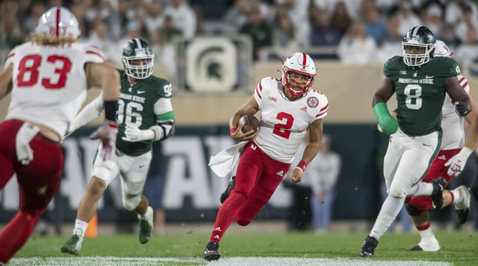 Nebraska vs. Michigan State, 9.25